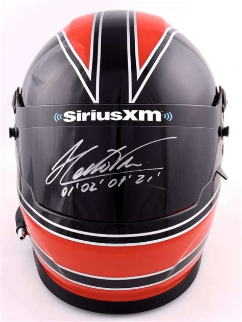 Helio Castroneves Signed Indy Helmet | Sports Equipment | hobbyDB