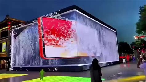 Customized Naked Eye D Led Video Wall Outdoor Ultra Hd Big Led