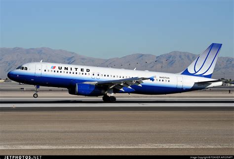 N407UA Airbus A320 232 United Airlines FOKKER AIRCRAFT JetPhotos