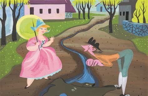 Mary Blair Ichabod And Katrina Concept Poster Print 11x17 Sleepy Hollow Disney Ebay