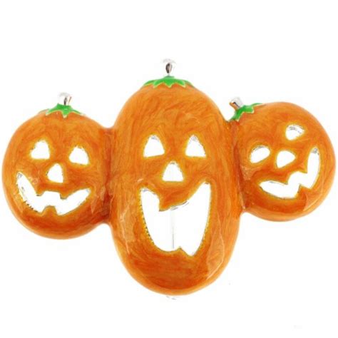 Fantasyard Halloween Pumpkin Brooch Pin - Yellow - 1.875 x 1.375 in., 1 ...