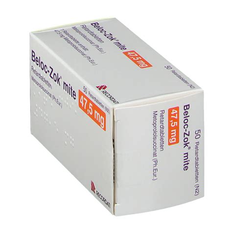 Beloc Zok Mite 47 5 Mg 50 St Mit Dem E Rezept Kaufen Shop Apotheke