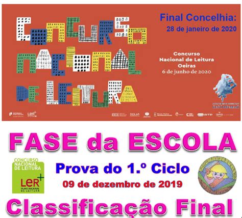 Concurso Nacional De Leitura Fase Ciclo Agrupamento De