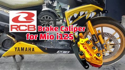 RCB Brake Caliper For Yamaha Mio I125 Unboxing And Installed 2023