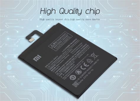 3300mAh Li Polymer Battery BM3A For Xiaomi Mi Note 3