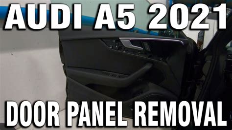 Audi A Sportback Door Panel Removal Youtube