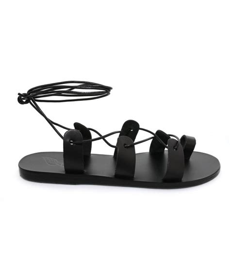 Ancient Greek Sandals Alcyone Black Discount Cpshouston Net