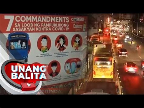 Ilang Tsuper At Nagtitinda Pabor Na Ibaba Na Sa Alert Level Ang Ncr