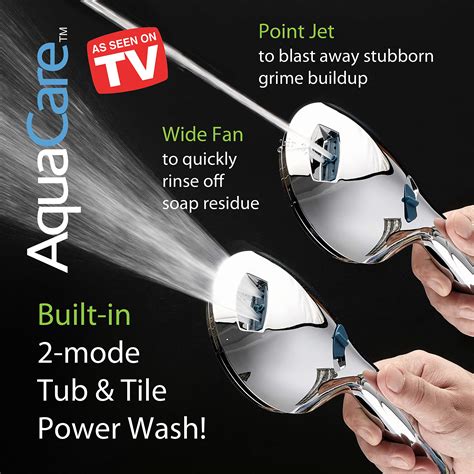 Aquacare As Seen On Tv High Pressure Mode Rain Handheld Way