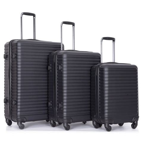 3-Piece Travelhouse Hardshell Lightweight Luggage Set (Various) $90 ...