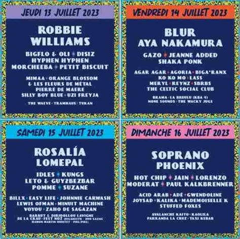 Les Vieilles Charrues 2024 Programmation Et Billetterie