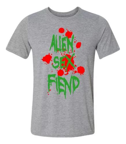 Alien Sex Fiend banda Camisa Personalizada 100 Algodão MercadoLivre