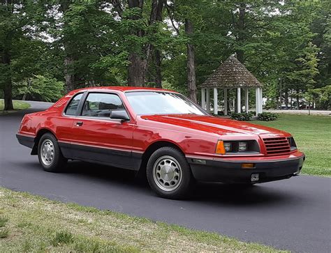 48k Mile 1985 Ford Thunderbird Turbo Coupe 5 Speed PCARMARKET