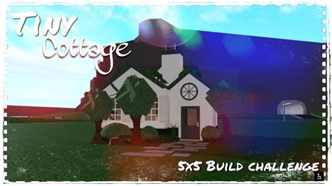 5x5 Build Challenge Build Tour 22K Bloxburg YouTube