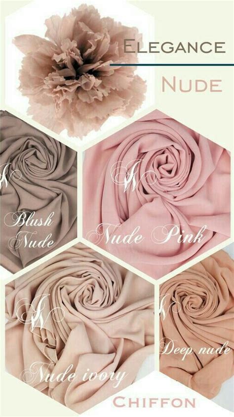 Pin By Darin Nabila On Model Pakaian Nude Color Dress Nude Color Nude Scarves