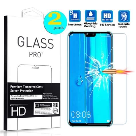 Pack Film De Protection D Cran Verre Tremp Pour Huawei Y