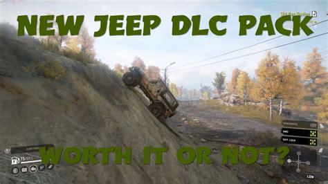 Snowrunner New Jeep Dlc Pack Worth It Or Not Youtube