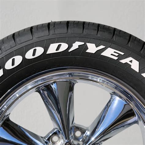 Officially Licensed Goodyear Tire Lettering Tire Stickers Com