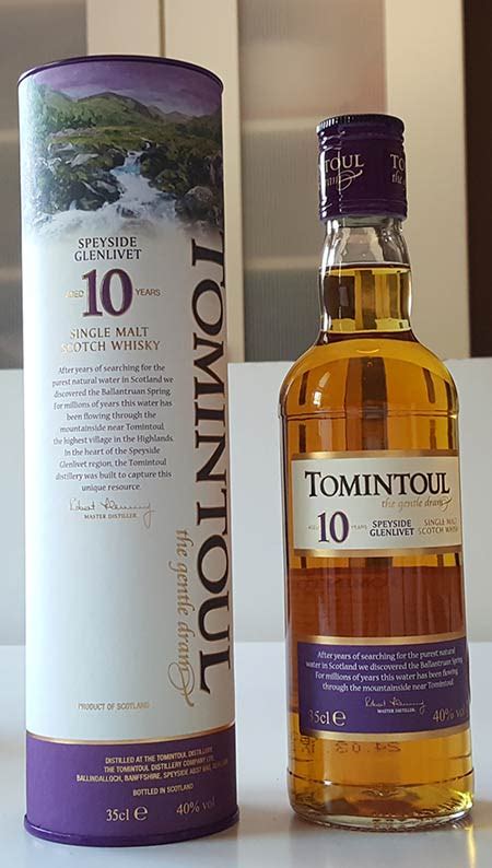 Tomintoul 10 Year Old Single Malt Whisky Review