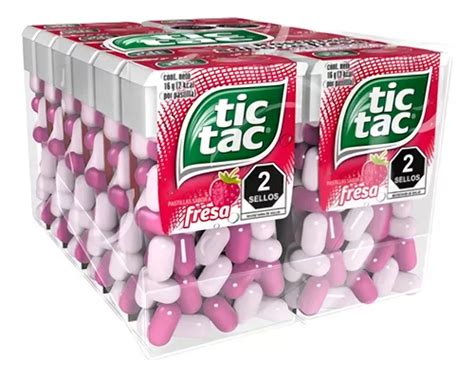 Ferrero Tic Tac Pastillas Sabor Fresa Pz G Mercadolibre