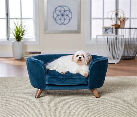 Romy Sofa – Peacock Blue – Enchanted Home Pet