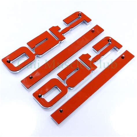 F Xlt Lariat Pc Fender Emblem Nameplate Badge Side F