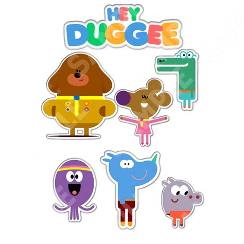 Hey Duggee Cake Template