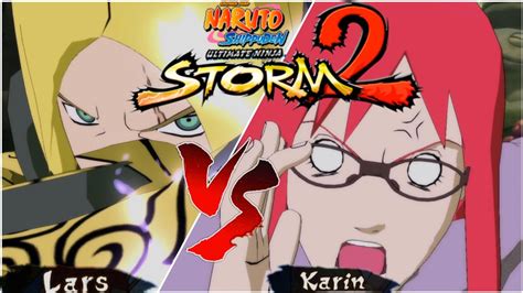 Naruto Shippuden Ultimate Ninja Storm Lars Alexandersson Vs Karin