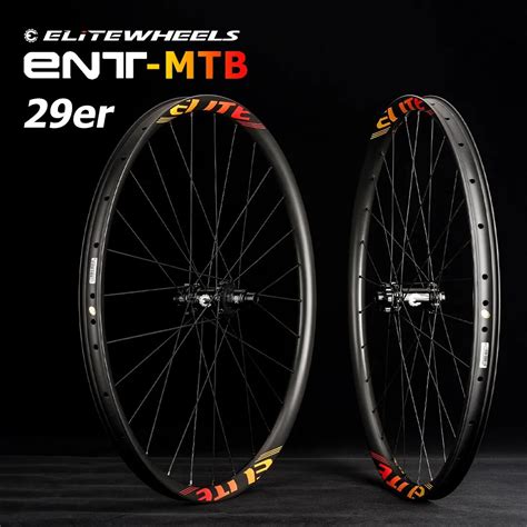 Elitewheels Ruedas De Carbono Ultraligeras Para Bicicleta De Monta A