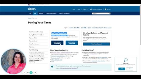 How To Make Irs Payments Online Youtube