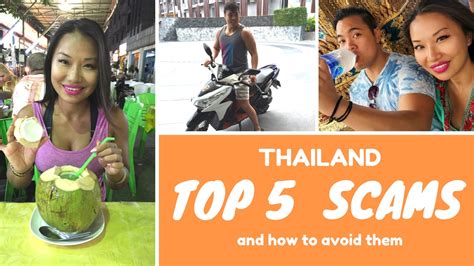 Thailand Top 5 Scams Youtube