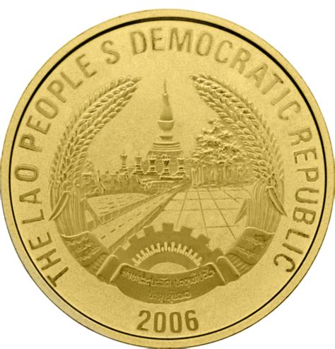 Oz Buddha Laos People S Democratic Republic Kip Gold