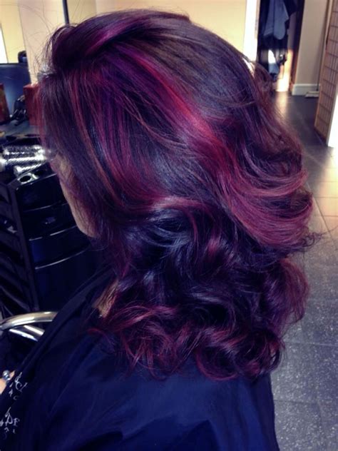 Red Violet Hair Color Matrix Mitsue Mckenney