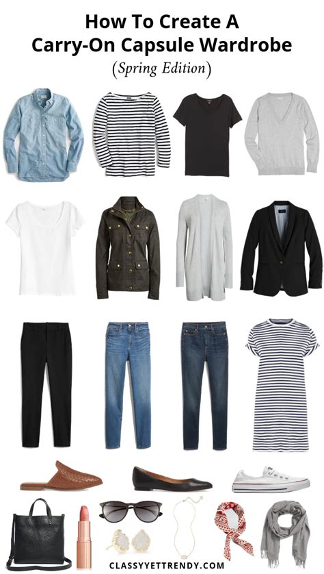 Ultimate Guide To Spring Travel Capsule Wardrobe Stylish Packing Tips