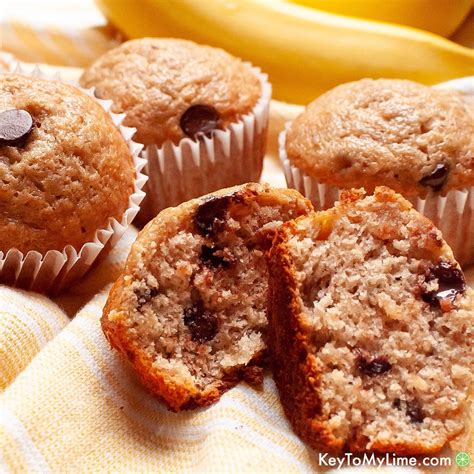 Best Bisquick Banana Muffins With Chocolate Chips Key To My Lime