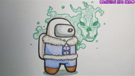 How To Draw Water Sans Into A Character In The Game Among Us YouTube