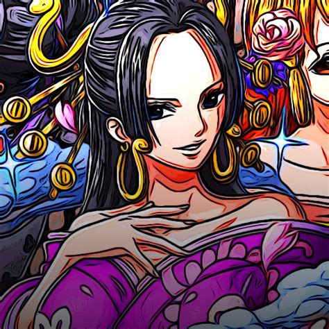 Boa Hancock Icon One Piece In Ilustrasi Karakter Animasi