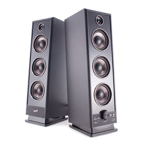 Genius SP HF2020 Digital 4 Way Hi Fi Speakers Review 2011 PCMag UK