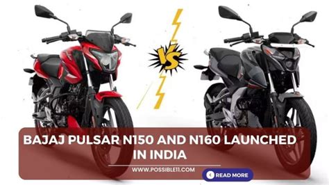 Bajaj Pulsar N150 And N160 Launched In India