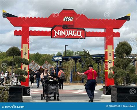 Lego Ninjago World at Legoland in Goshen, New York Editorial Stock Photo - Image of gate, family ...