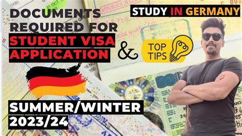 Visa Documents For Germany Student Visa Study In Germany All