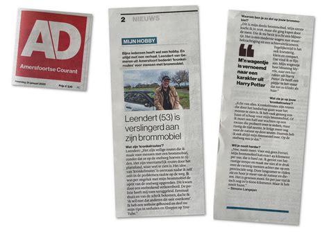 Vandaag In Ad Amersfoortse Courant En Utrechts Nieuwsblad