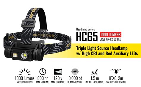 Nitecore Hc Lumen Rechargeable Headlamp