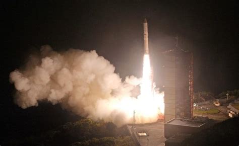 Japan successfully launches solid fuel rocket : r/japan