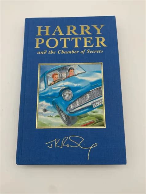 Harry Potter And The Chamber Of Secrets Deluxe Edition 1st Print Jk