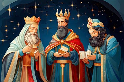 Premium Photo The Three Kings Who Followed A Star To Bethlehem To