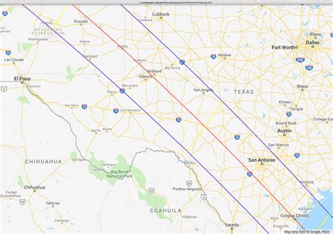 2023 Annular Eclipse Map Xavier Jubier - Map