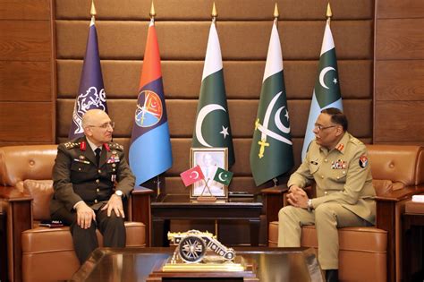 Cjcsc Gen Sahir Shamshad Discusses Bilateral Ties With Turkish Deputy