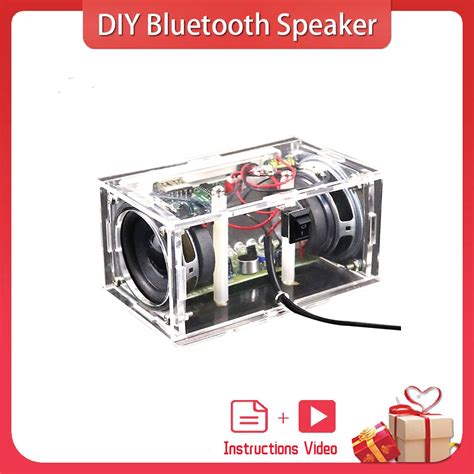 DIY-Bluetooth-Speaker-Production-and-Assembly-Electronic-Welding-Kit ...