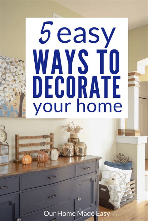 5 Super Easy Ways How To Decorate A Living Room Our Home Made